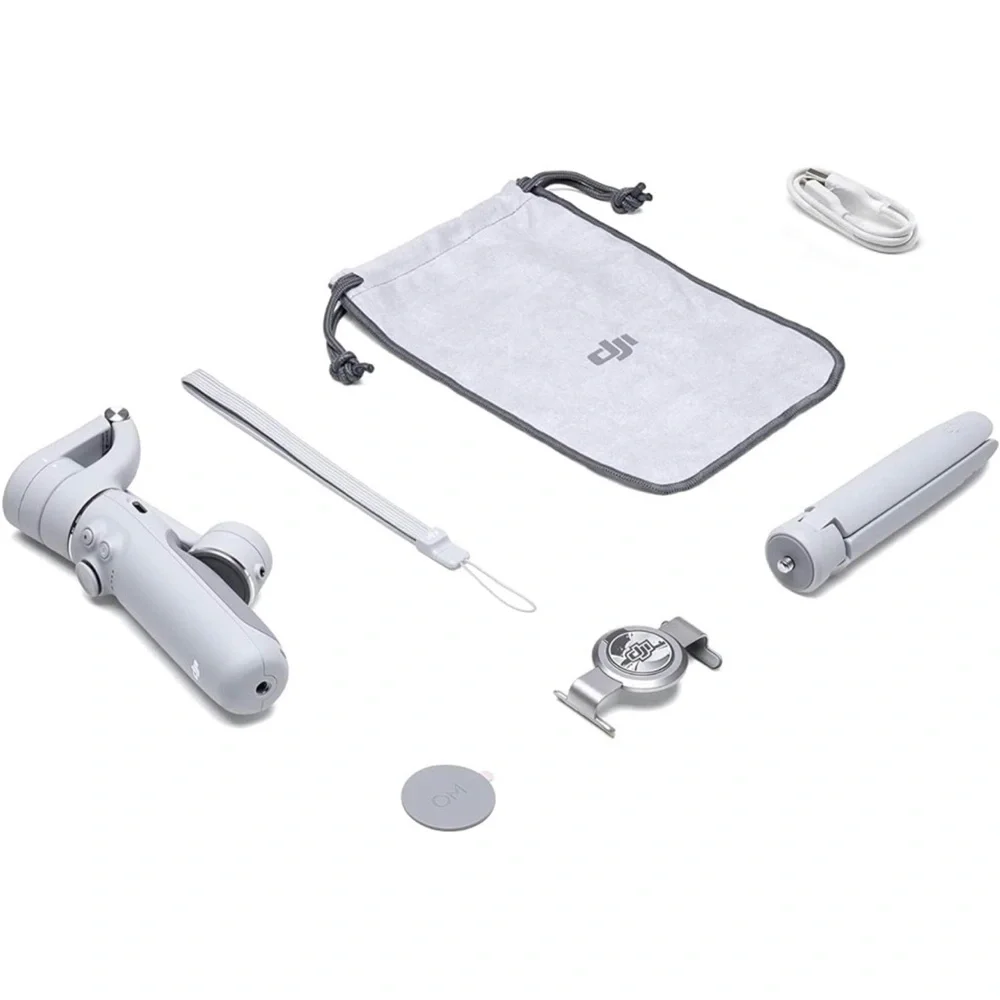 DJI OM 5 Gimbal Stabilizer, 3-Axis Phone, Built-In Extension Rod, (Open Box)